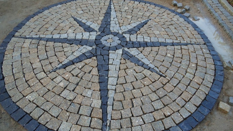 Portuguese pavement art